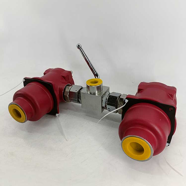 華豫KF-150B*120D/M供應(yīng)雙筒潤滑油過濾器