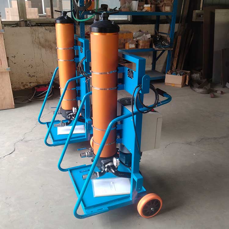 華豫生產(chǎn)供應(yīng)高精度濾油機(jī)單筒可移動式